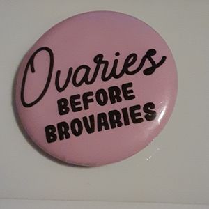 (2 for $6) feminist 1in pin